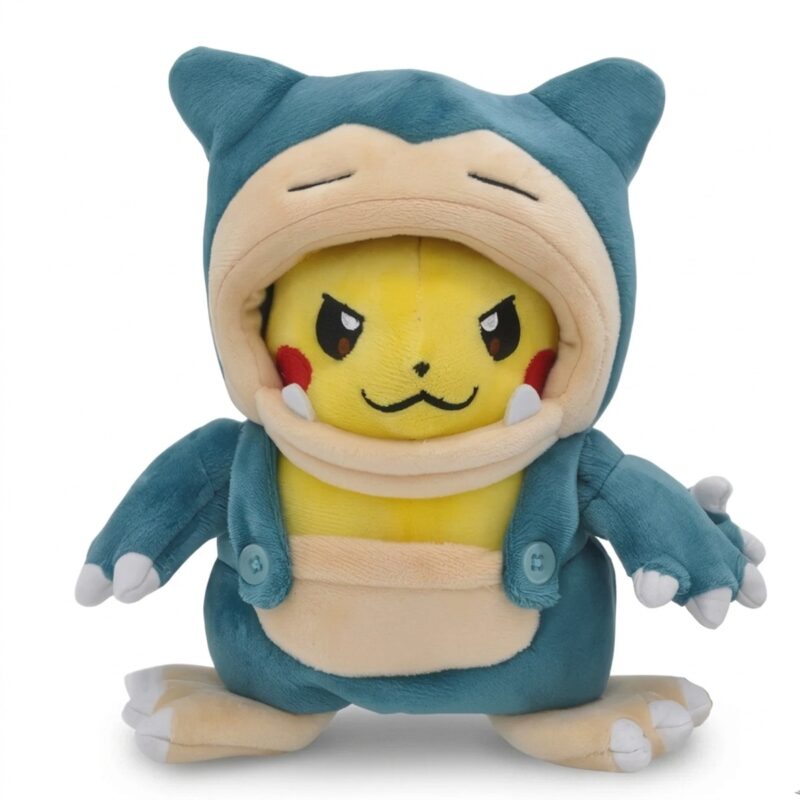 Pikachu Snorlax Peluche