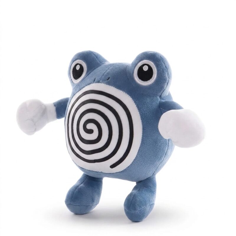 Poliwhirl Peluche vista de 3/4
