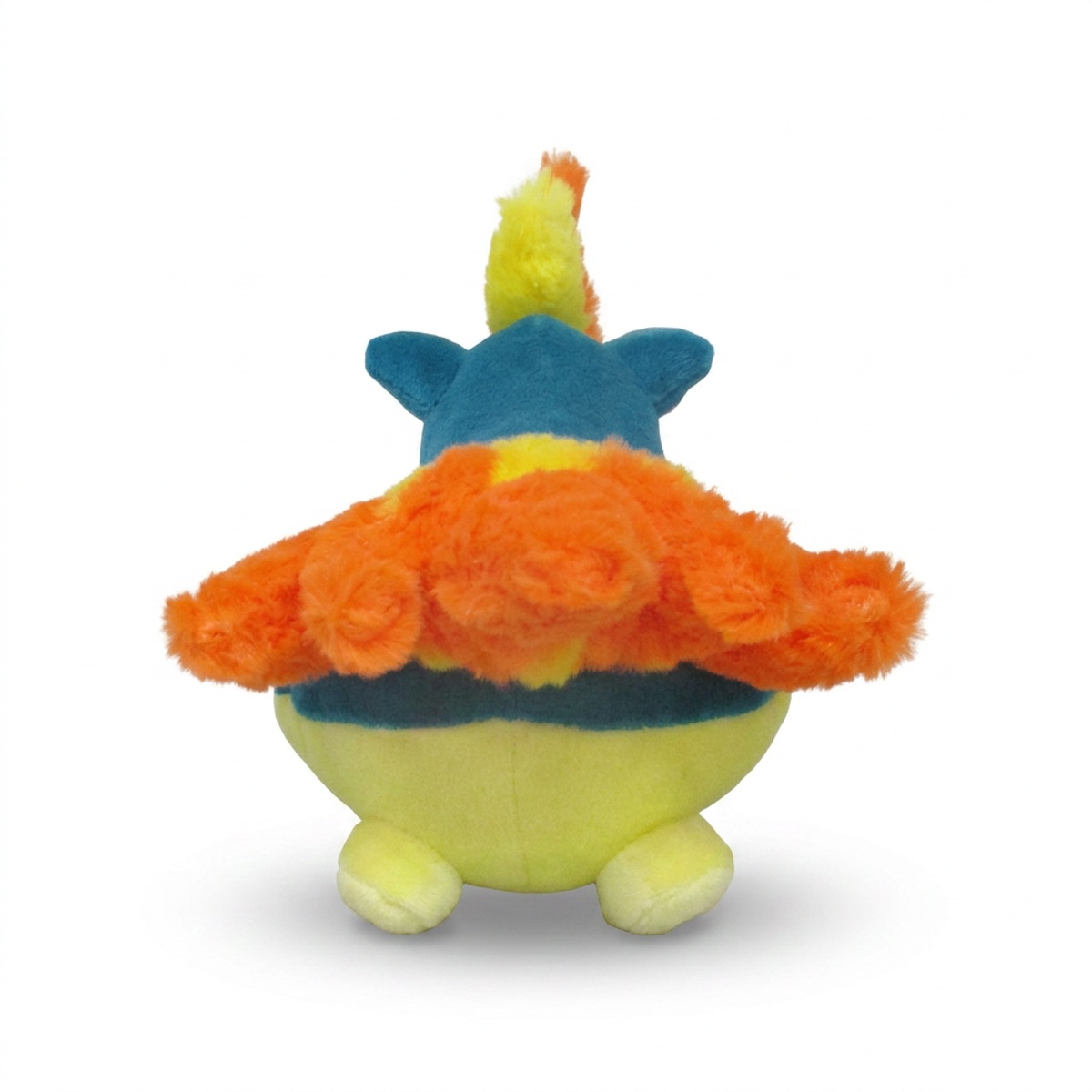 Quilava Peluche vista de dorso