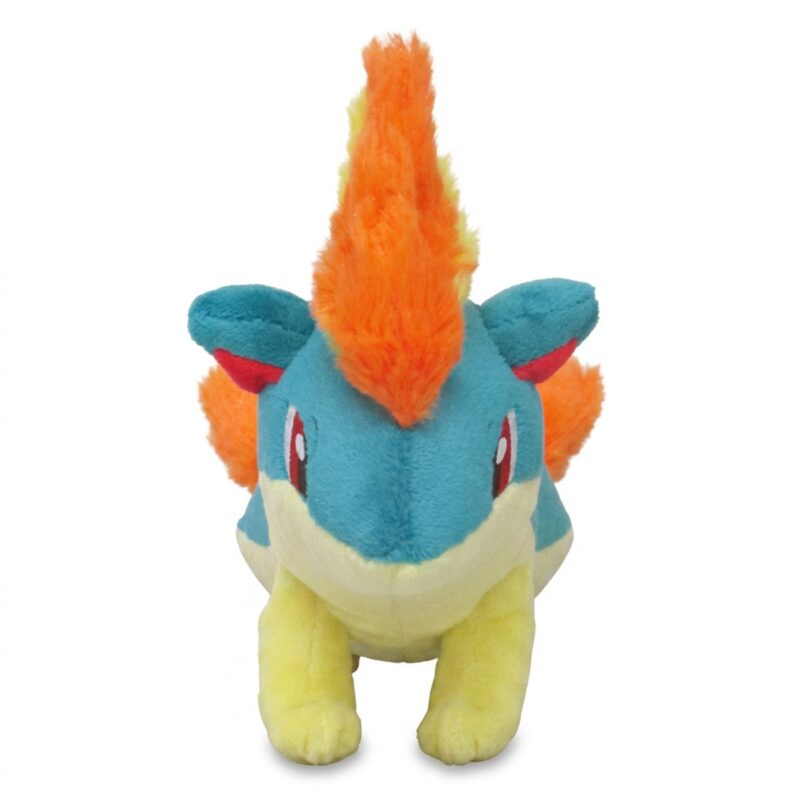 Quilava Peluche vista de frente