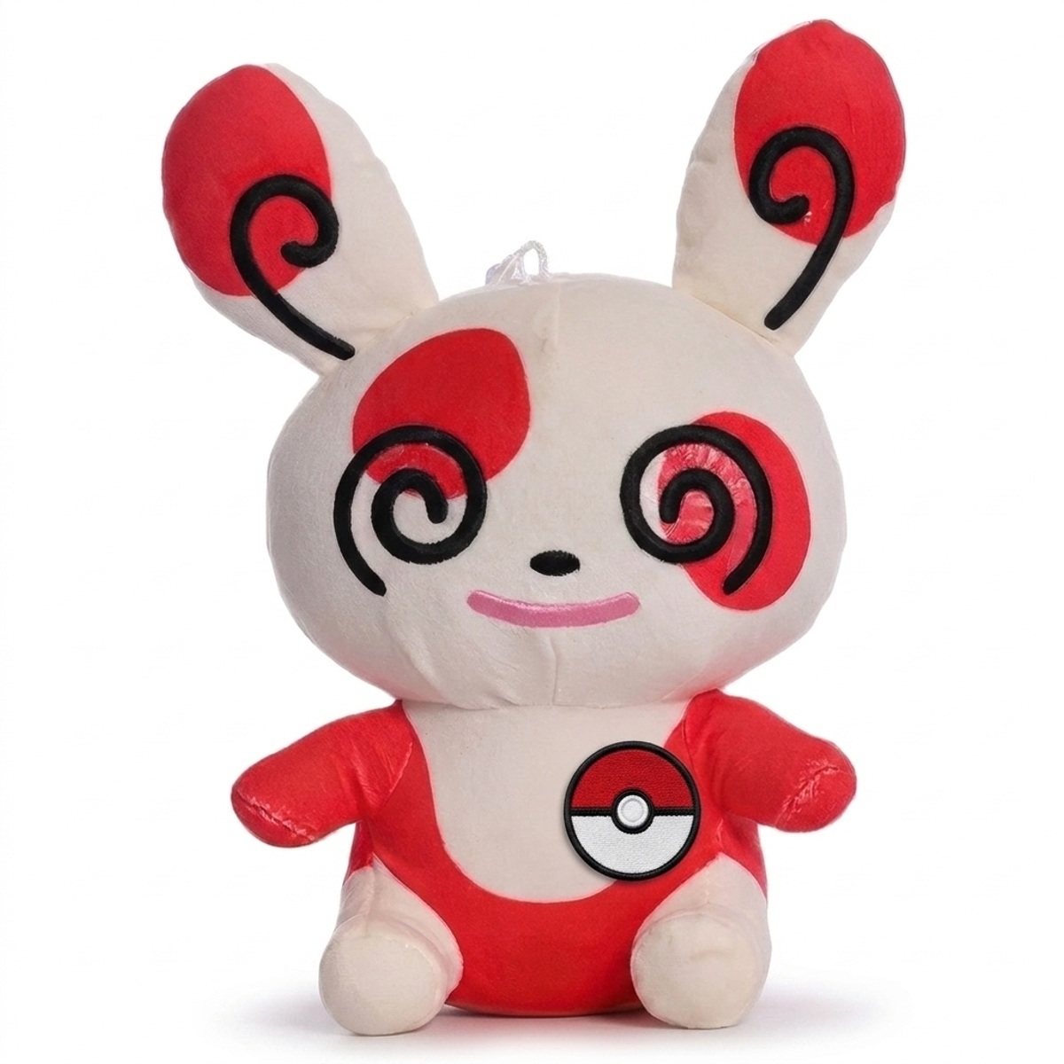Spinda Peluche con insignia que prueba la autenticidad del producto.