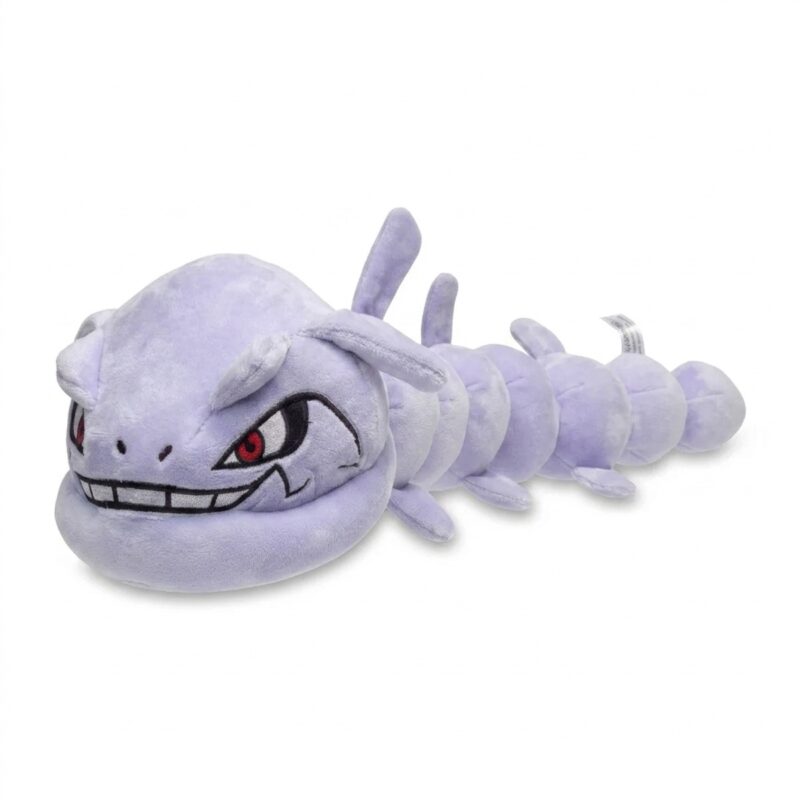 Steelix Peluche vista de tres cuartos